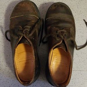 Vintage Punk Brown Leather Dr. Martens